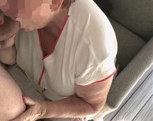 AMATEUR GRANNY PORN: ANAL SEX AND CUM SWALLOWING WITH 80 YEARS OLD GRANDMA - SHORT VERSION