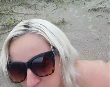 Sex with a fan on a Brazilian beach